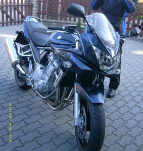 Bandit 650 SA Die Bandit 650 SA kurz nach der Abholung.